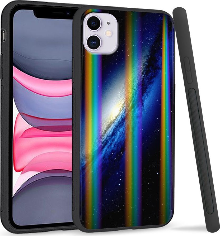 Super Fashion Etui Rainbow Series na Apple iPhone 11 Space 1
