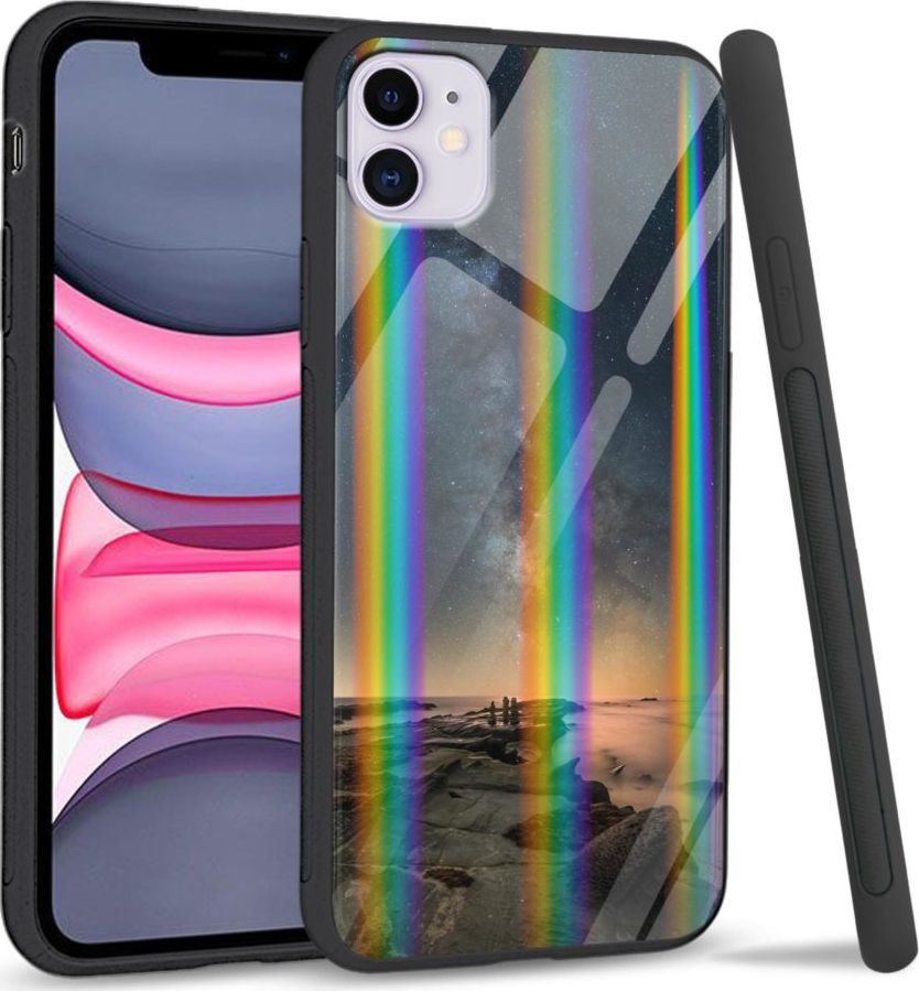 Super Fashion Etui Rainbow Series na Apple iPhone 11 Stary night rocks 1