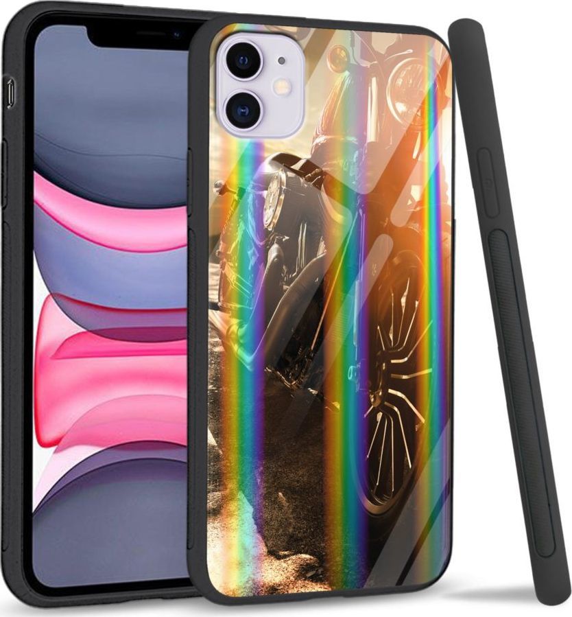 Super Fashion Etui Rainbow Series na Apple iPhone 11 Harley Davidson 1