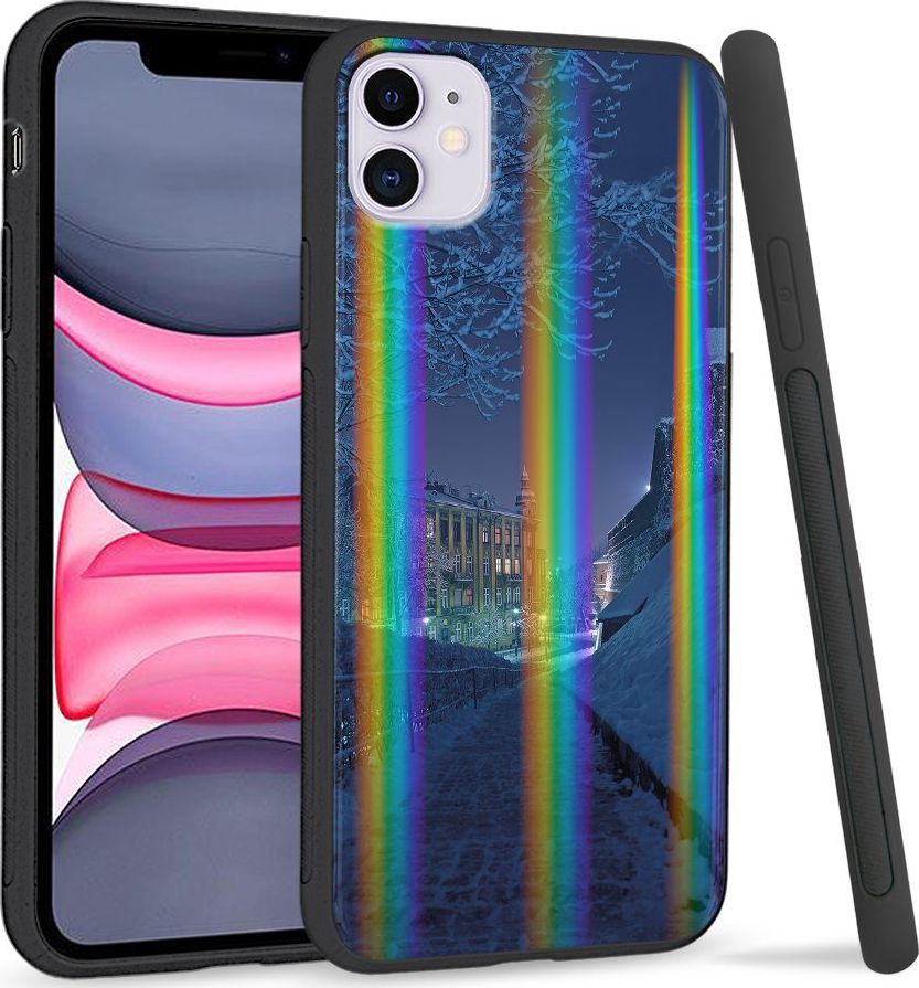 Super Fashion Etui Rainbow Series na Apple iPhone 11 Zima 1