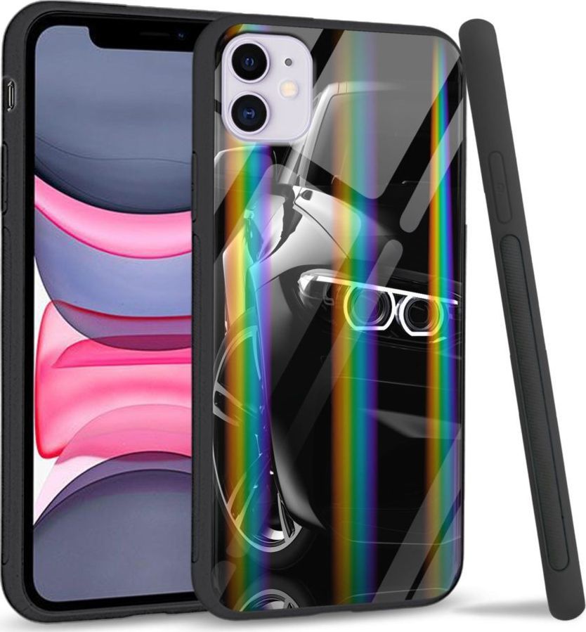 Super Fashion Etui Rainbow Series na Apple iPhone 11 LED headlights 1