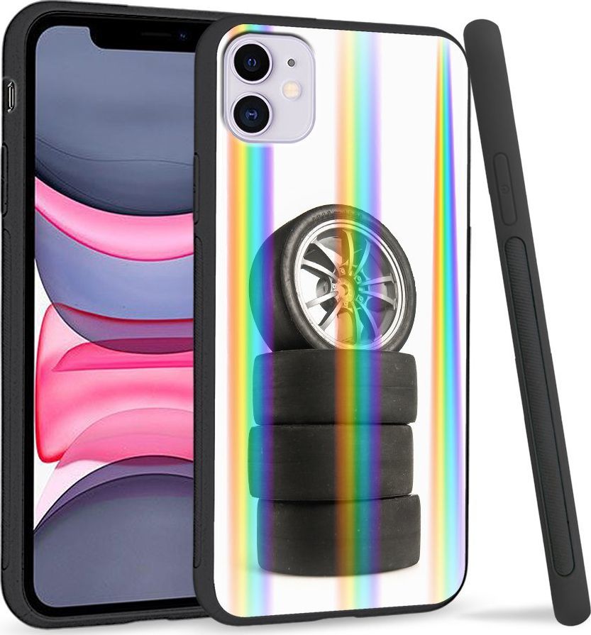 Super Fashion Etui Rainbow Series na Apple iPhone 11 Opony 1