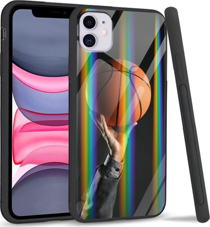 Super Fashion Etui Rainbow Series na Apple iPhone 11 Basketball 1