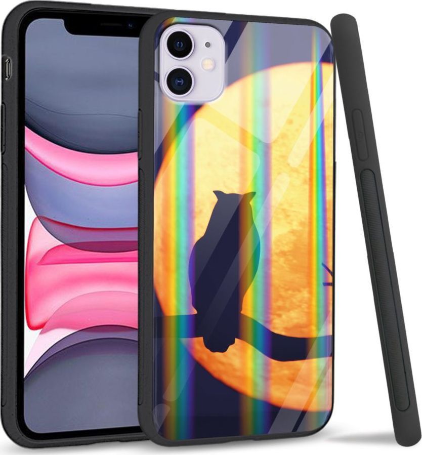 Super Fashion Etui Rainbow Series na Apple iPhone 11 Night Owl 1