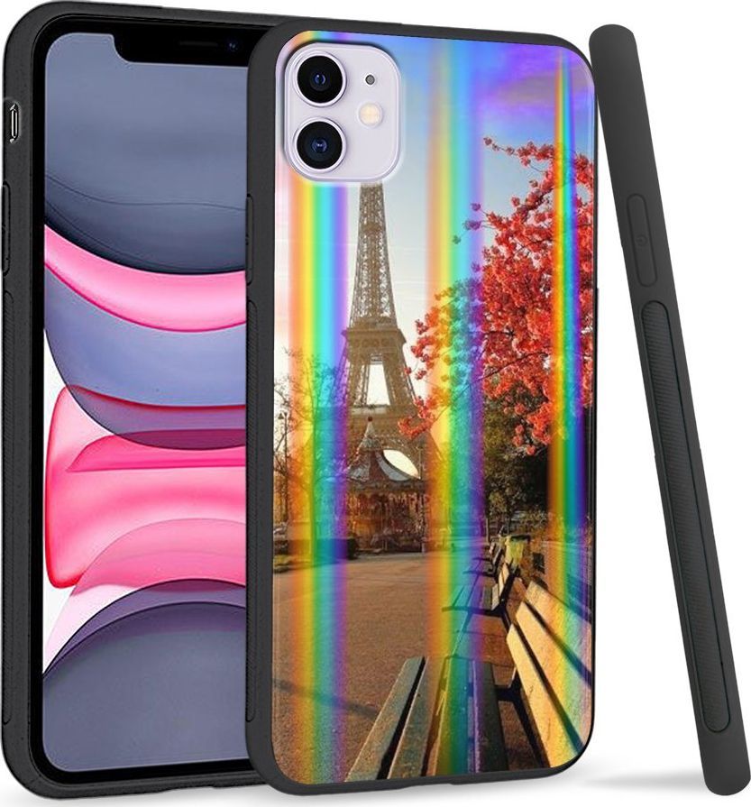 Super Fashion Etui Rainbow Series na Apple iPhone 11 Paris 1