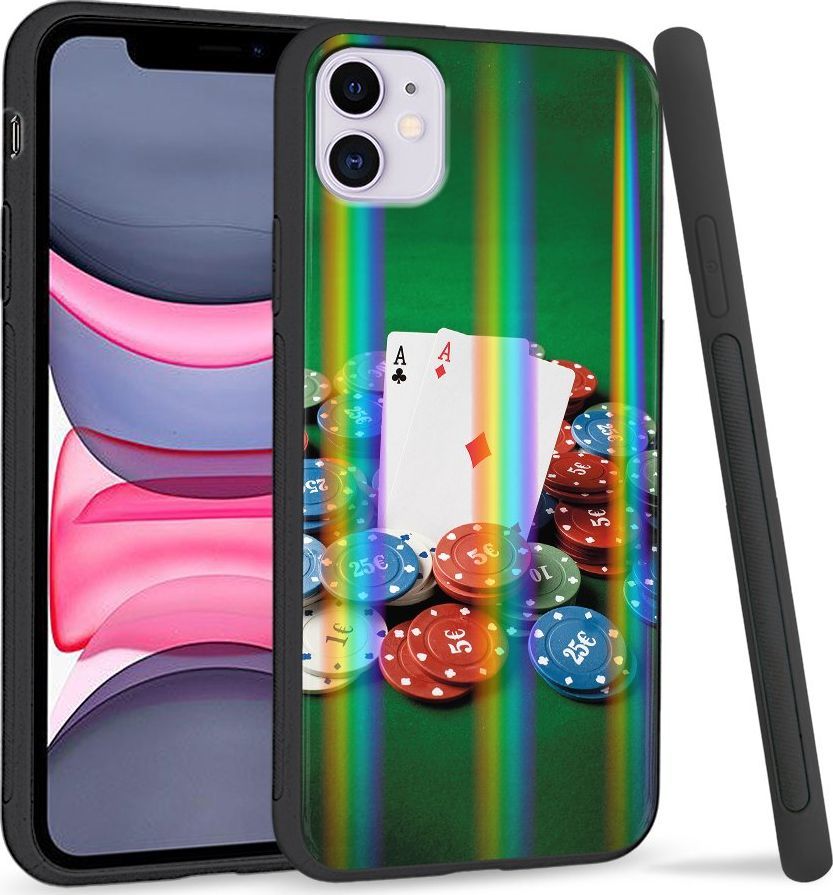 Super Fashion Etui Rainbow Series na Apple iPhone 11 Poker 1