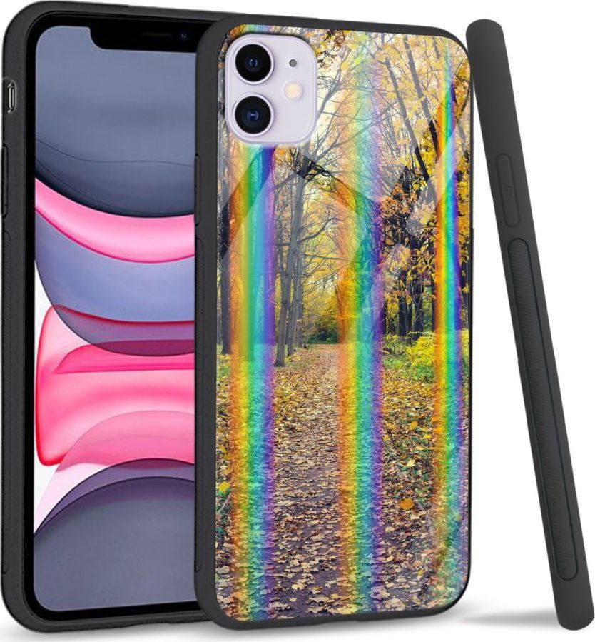 Super Fashion Etui Rainbow Series na Apple iPhone 11 Walk in Park 1