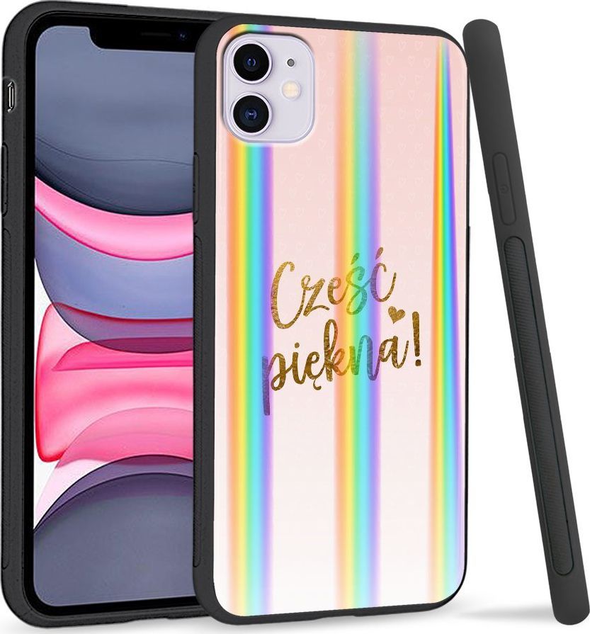 Super Fashion Etui Rainbow Series na Apple iPhone 11 Cześć Piękna 1
