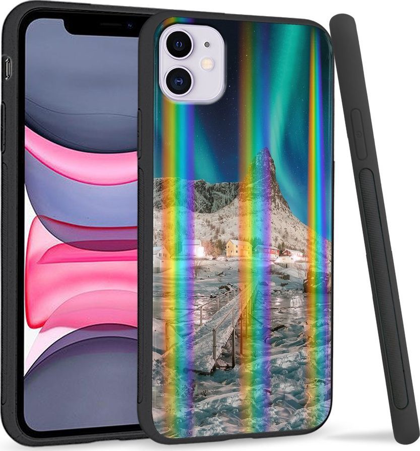 Super Fashion Etui Rainbow Series na Apple iPhone 11 Zorza 1