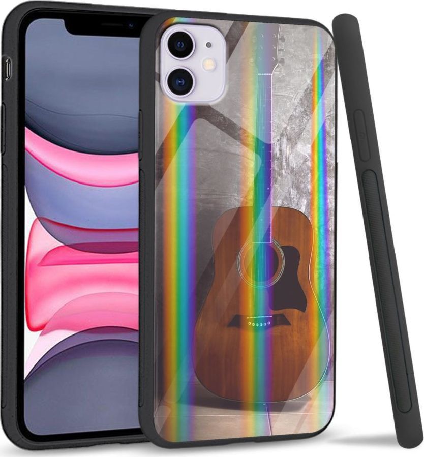 Super Fashion Etui Rainbow Series na Apple iPhone 11 Guitar 1