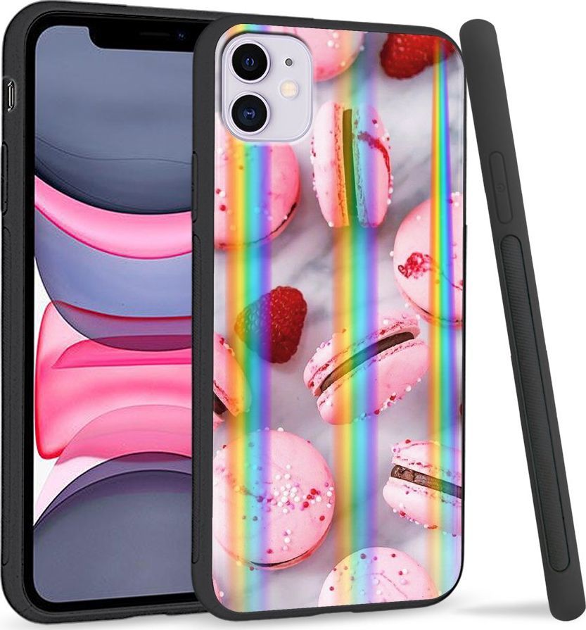 Super Fashion Etui Rainbow Series na Apple iPhone 11 Ciastka 1