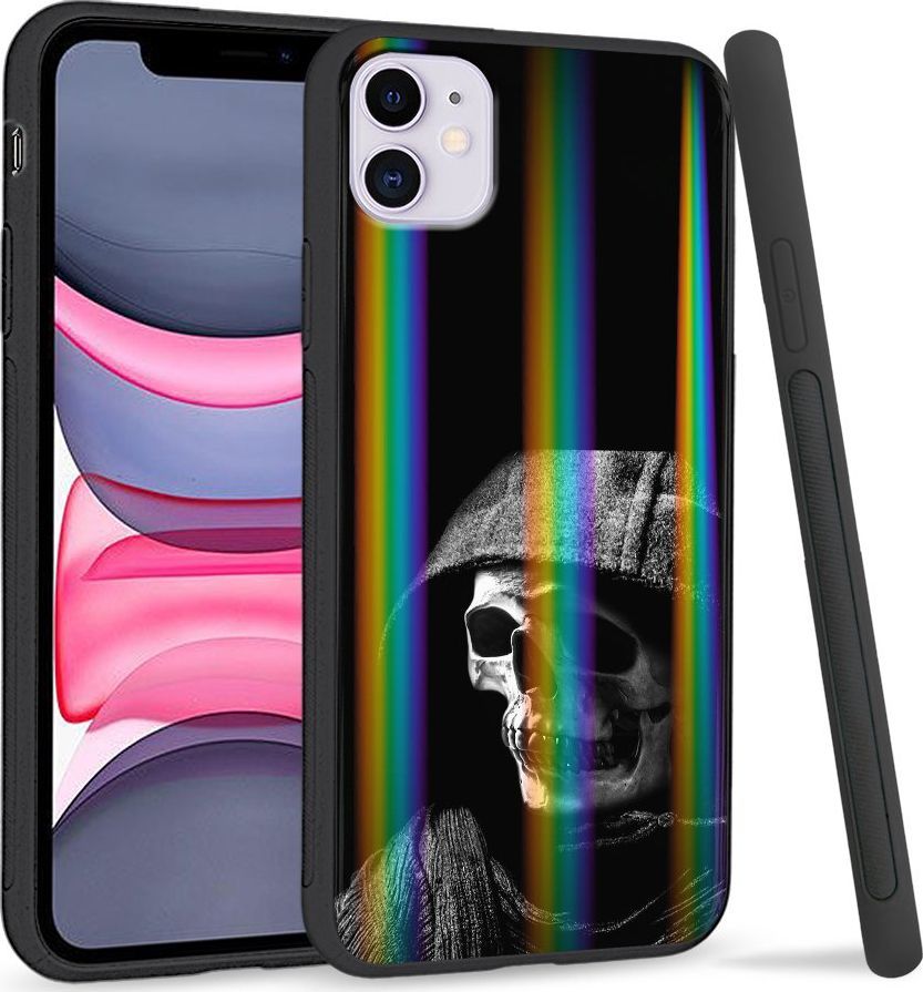 Super Fashion Etui Rainbow Series na Apple iPhone 11 Szkieletor 1
