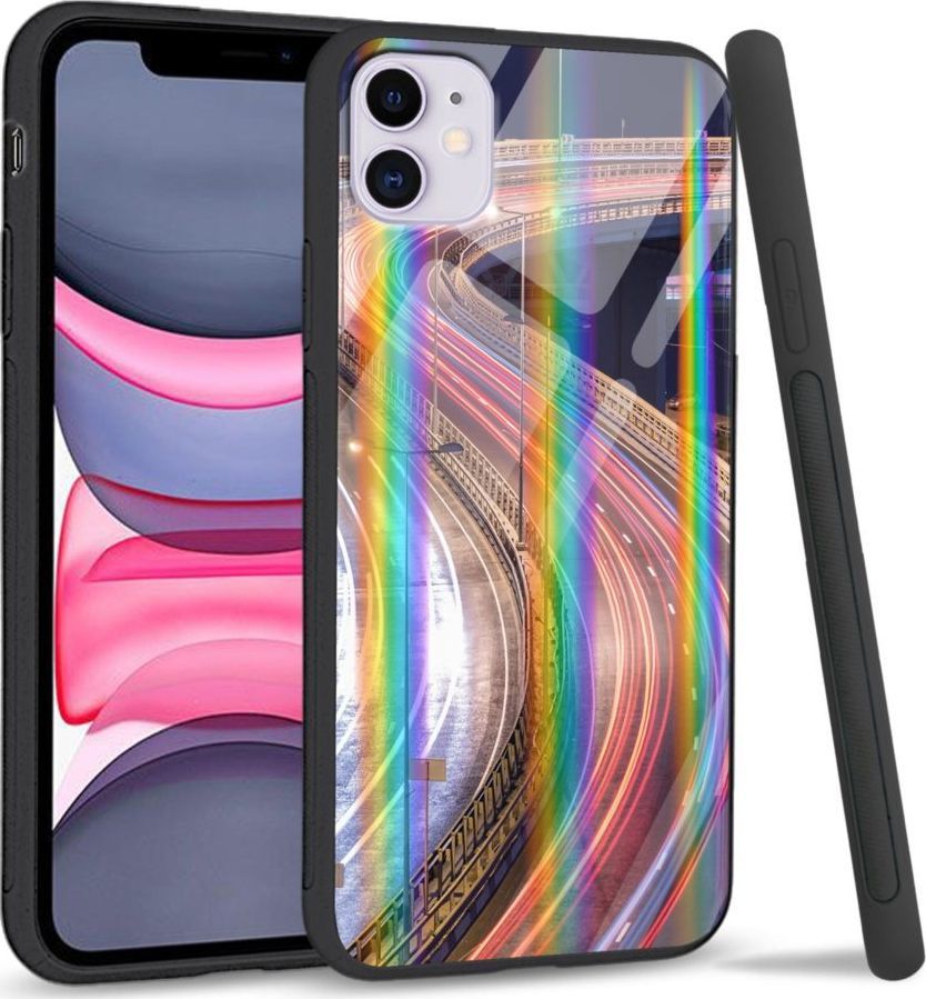 Super Fashion Etui Rainbow Series na Apple iPhone 11 Night Lights 1