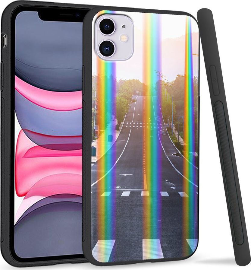 Super Fashion Etui Rainbow Series na Apple iPhone 11 Droga w górę 1