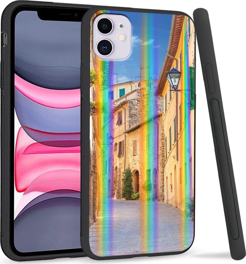 Super Fashion Etui Rainbow Series na Apple iPhone 11 Kolory miasta 1