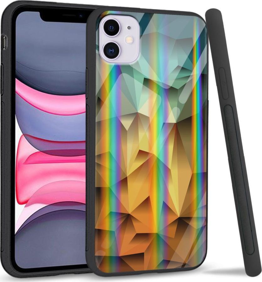 Super Fashion Etui Rainbow Series na Apple iPhone 11 Polygonal 1
