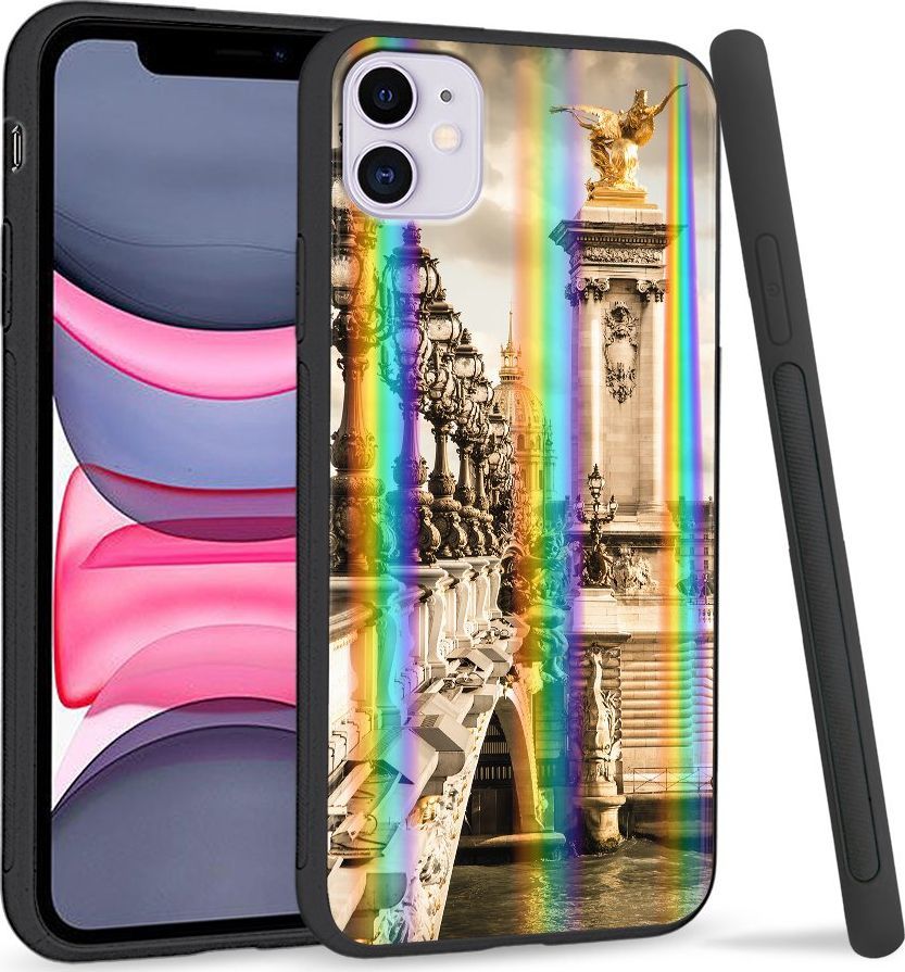 Super Fashion Etui Rainbow Series na Apple iPhone 11 Stary most 1