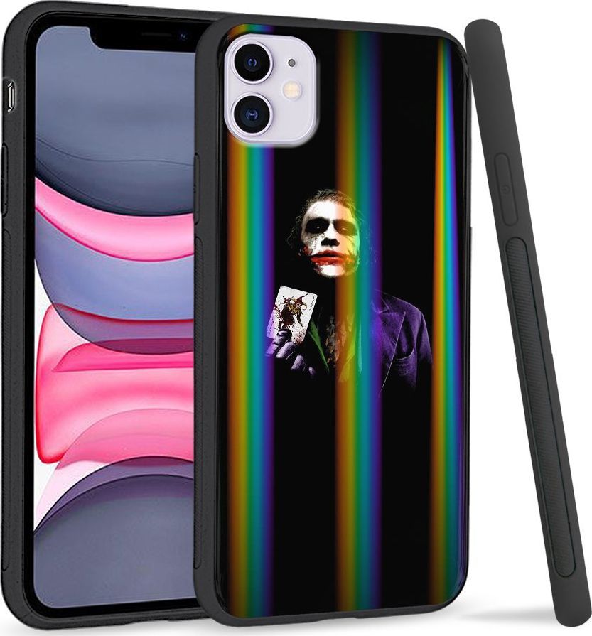 Super Fashion Etui Rainbow Series na Apple iPhone 11 Czarny Joker 1