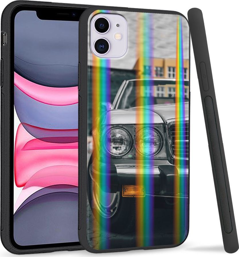 Super Fashion Etui Rainbow Series na Apple iPhone 11 Stary samochód 1
