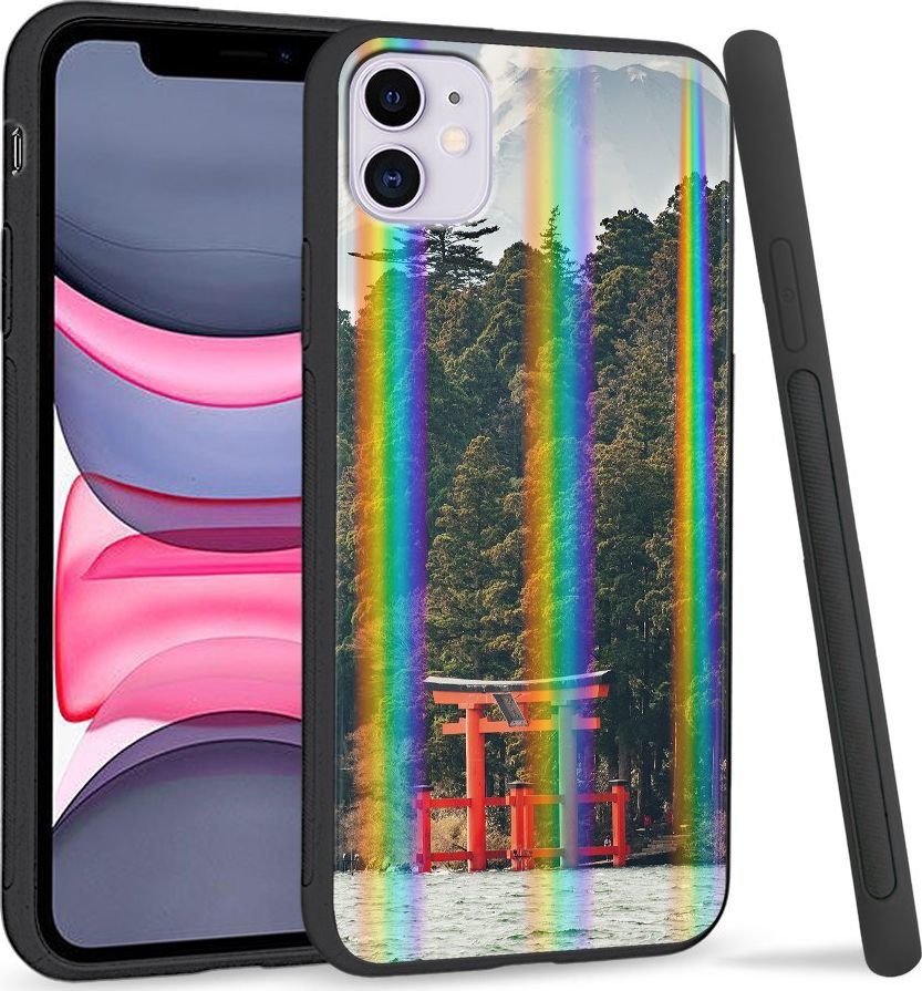 Super Fashion Etui Rainbow Series na Apple iPhone 11 Leśna przystań 1