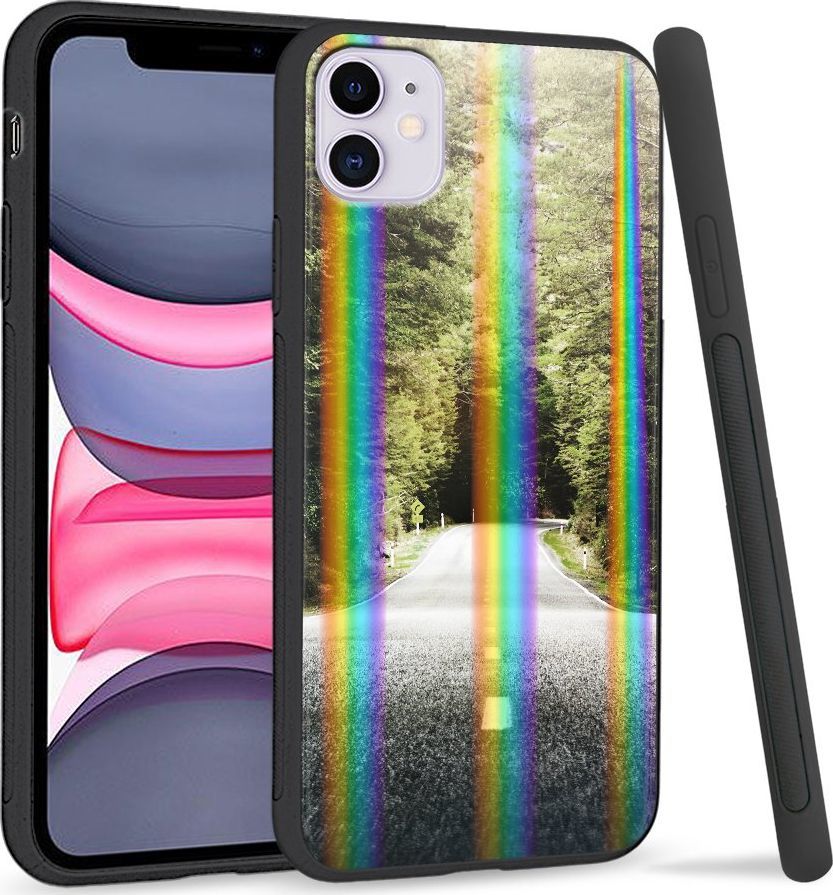 Super Fashion Etui Rainbow Series na Apple iPhone 11 Droga przez las 1