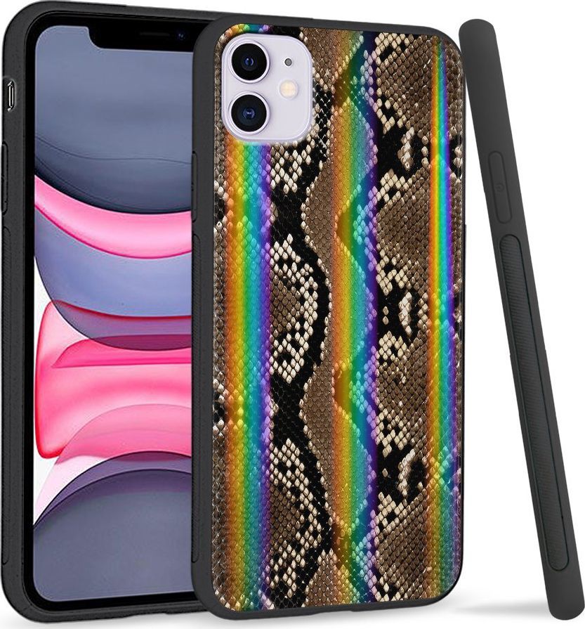 Super Fashion Etui Rainbow Series na Apple iPhone 11 Snake's Skin 1