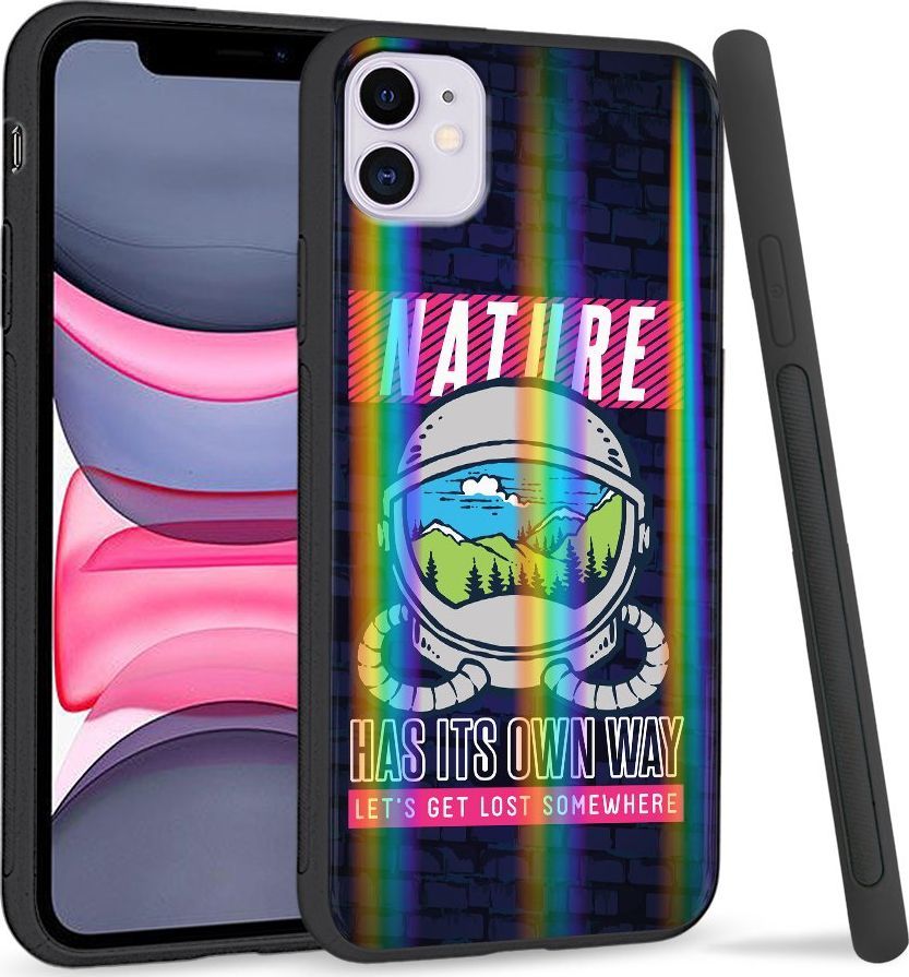 Super Fashion Etui Rainbow Series na Apple iPhone 11 Nature 1