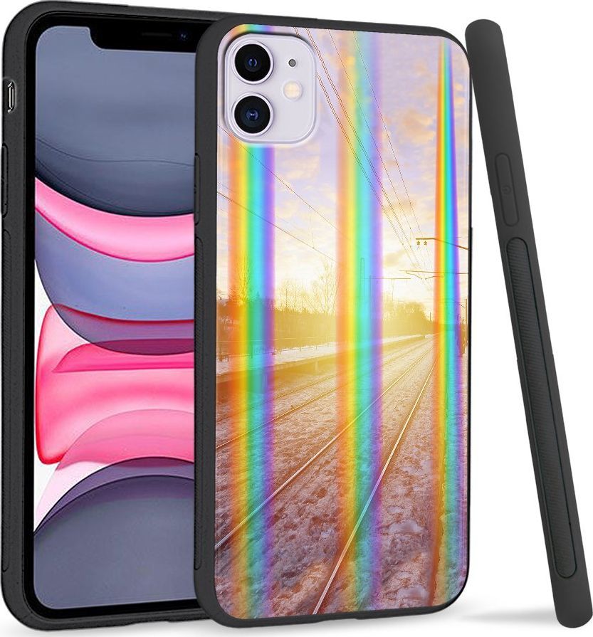 Super Fashion Etui Rainbow Series na Apple iPhone 11 Wschód słońca 1