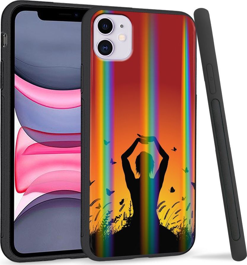 Super Fashion Etui Rainbow Series na Apple iPhone 11 Joga 1
