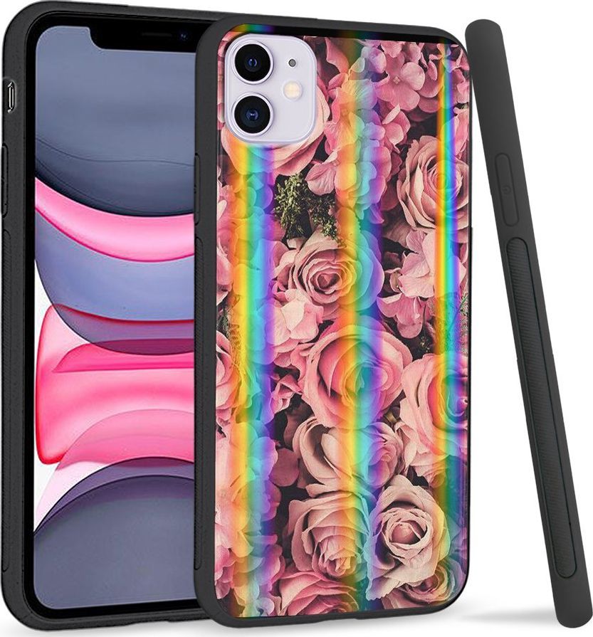 Super Fashion Etui Rainbow Series na Apple iPhone 11 Roses 1