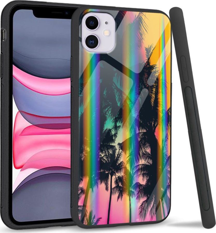 Super Fashion Etui Rainbow Series na Apple iPhone 11 Trance 1