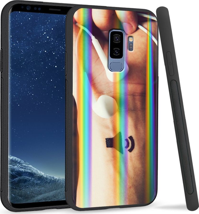 Super Fashion Etui Rainbow Series na Samsung S9 Plus Czas na muzykę 1