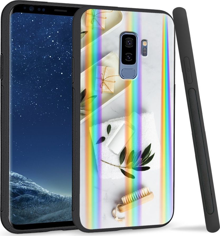 Super Fashion Etui Rainbow Series na Samsung S9 Plus Ulubiony zestaw 1