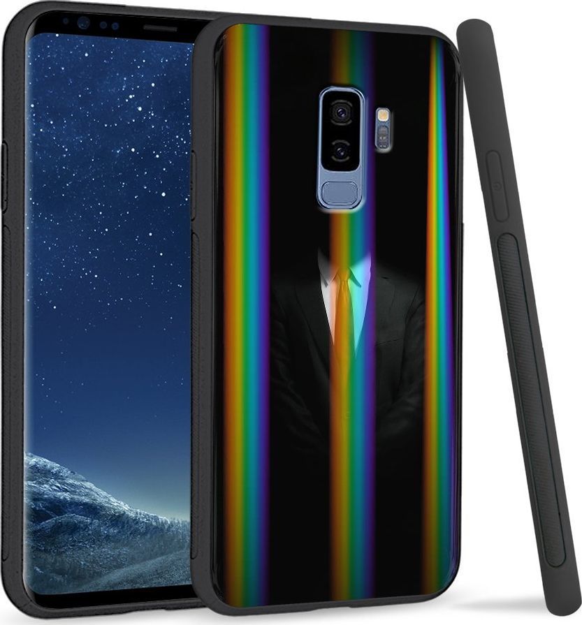 Super Fashion Etui Rainbow Series na Samsung S9 Plus Man in Black 1