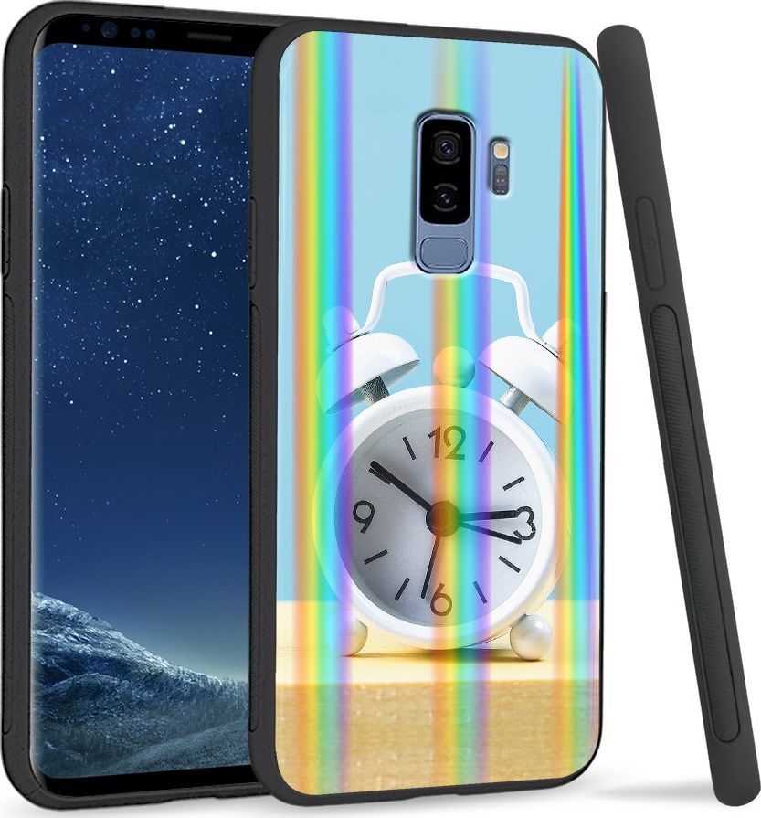 Super Fashion Etui Rainbow Series na Samsung S9 Plus Czas wstawać 1