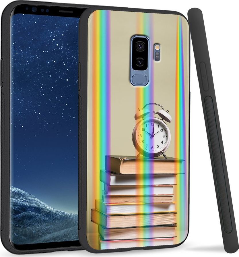 Super Fashion Etui Rainbow Series na Samsung S9 Plus Budzik 1