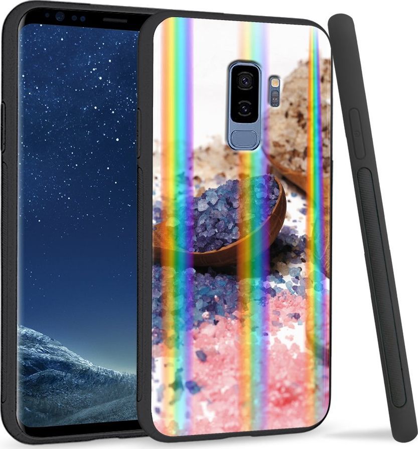 Super Fashion Etui Rainbow Series na Samsung S9 Plus Sól 1