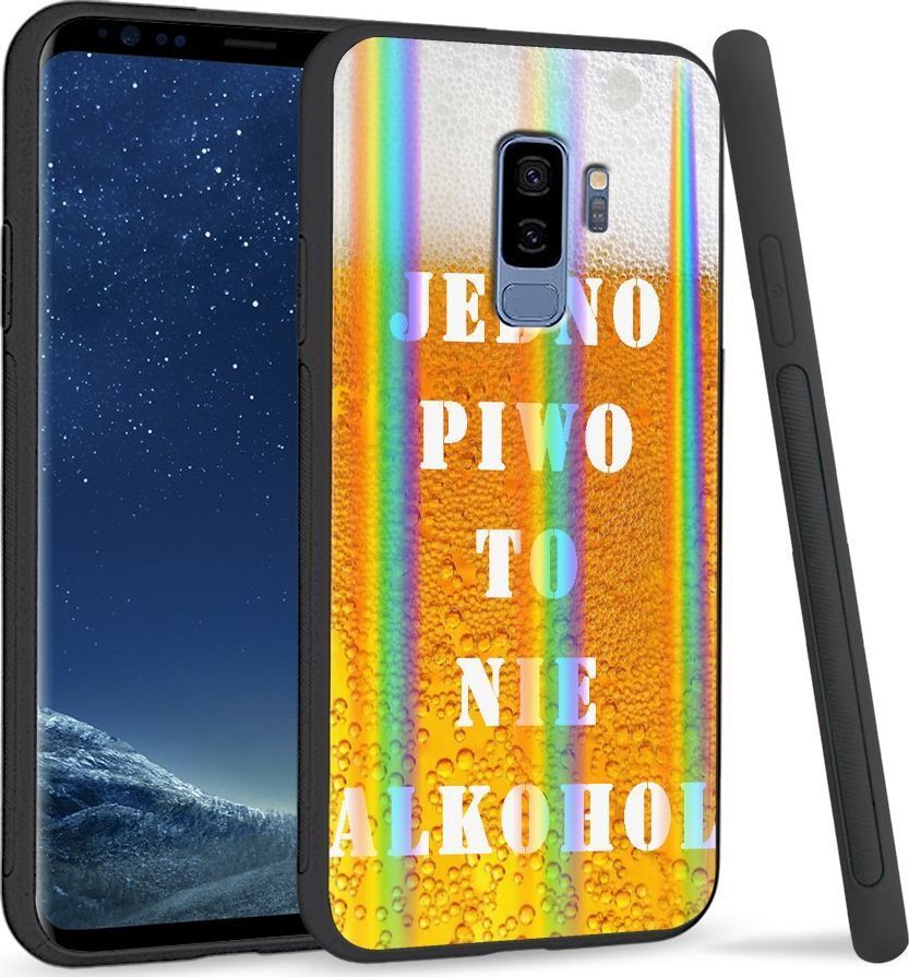 Super Fashion Etui Rainbow Series na Samsung S9 Plus Jedno piwo to nie alkohol 1