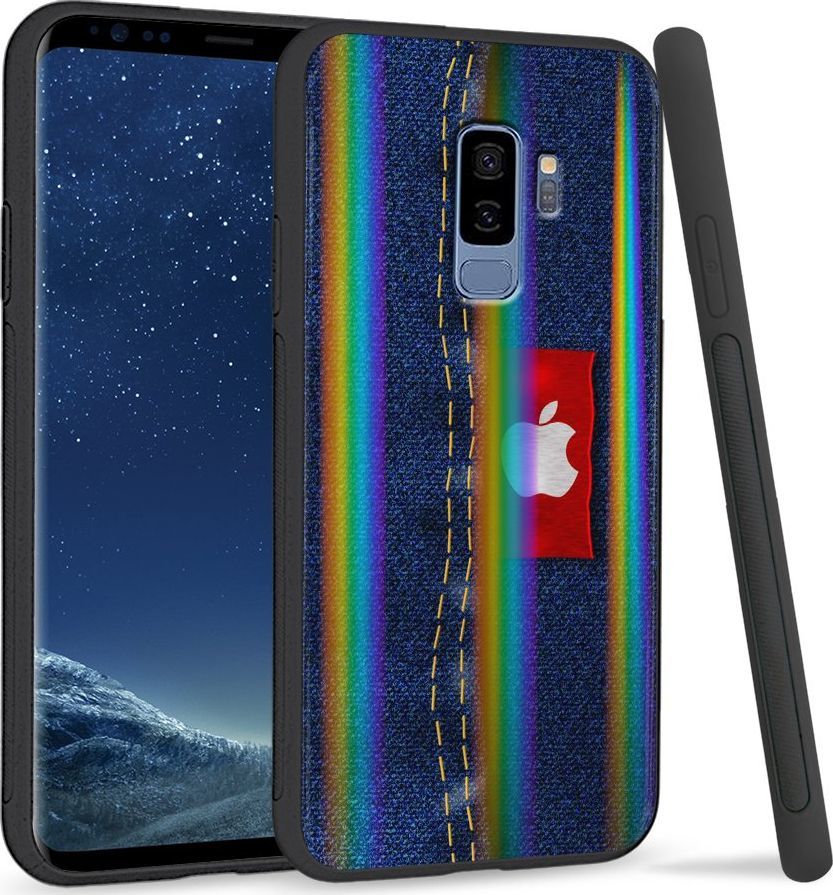 Super Fashion Etui Rainbow Series na Samsung S9 Plus Jeans Apple 1
