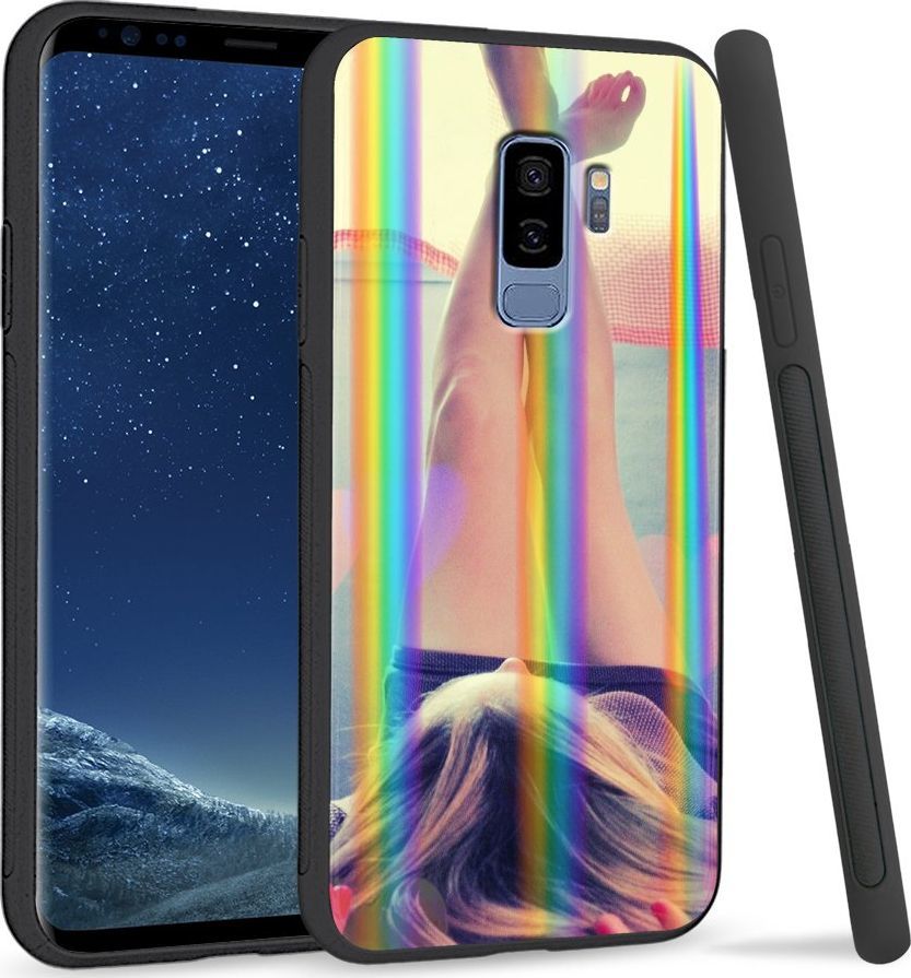 Super Fashion Etui Rainbow Series na Samsung S9 Plus Lady 1