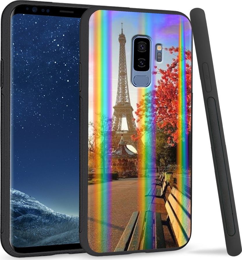 Super Fashion Etui Rainbow Series na Samsung S9 Plus Paris 1