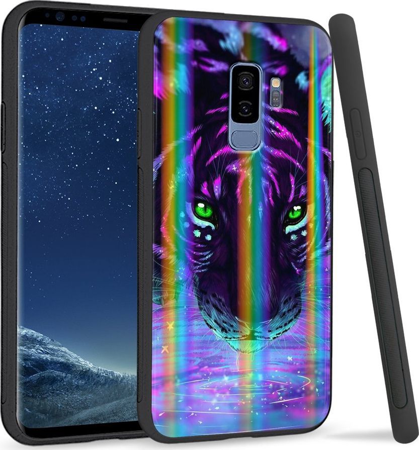 Super Fashion Etui Rainbow Series na Samsung S9 Plus Tiger 1
