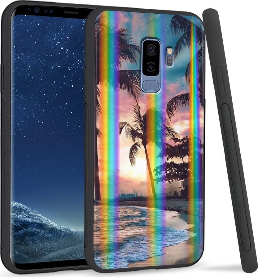 Super Fashion Etui Rainbow Series na Samsung S9 Plus Tropical Beach 1