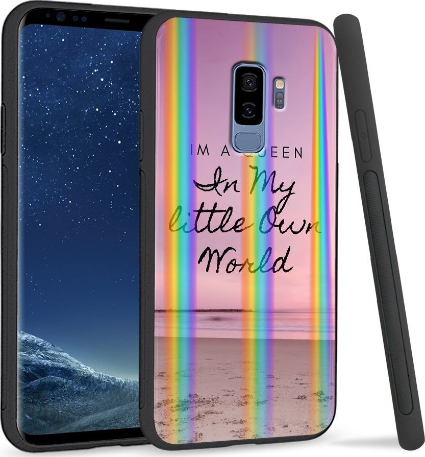 Super Fashion Etui Rainbow Series na Samsung S9 Plus Im a Queen in my little Own World 1