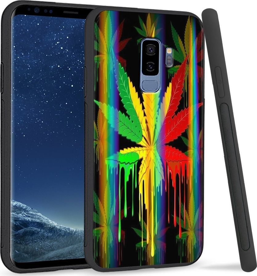 Super Fashion Etui Rainbow Series na Samsung S9 Plus Jamaica Zioło 1