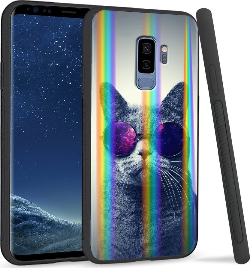 Super Fashion Etui Rainbow Series na Samsung S9 Plus Cat 1