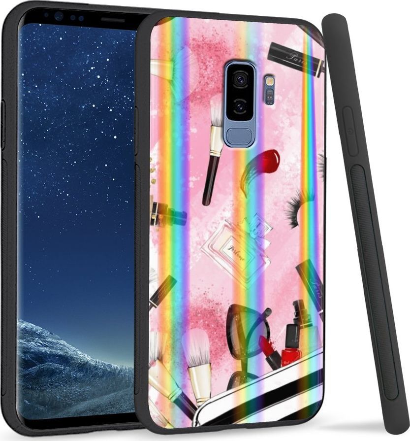 Super Fashion Etui Rainbow Series na Samsung S9 Plus Make'up 1