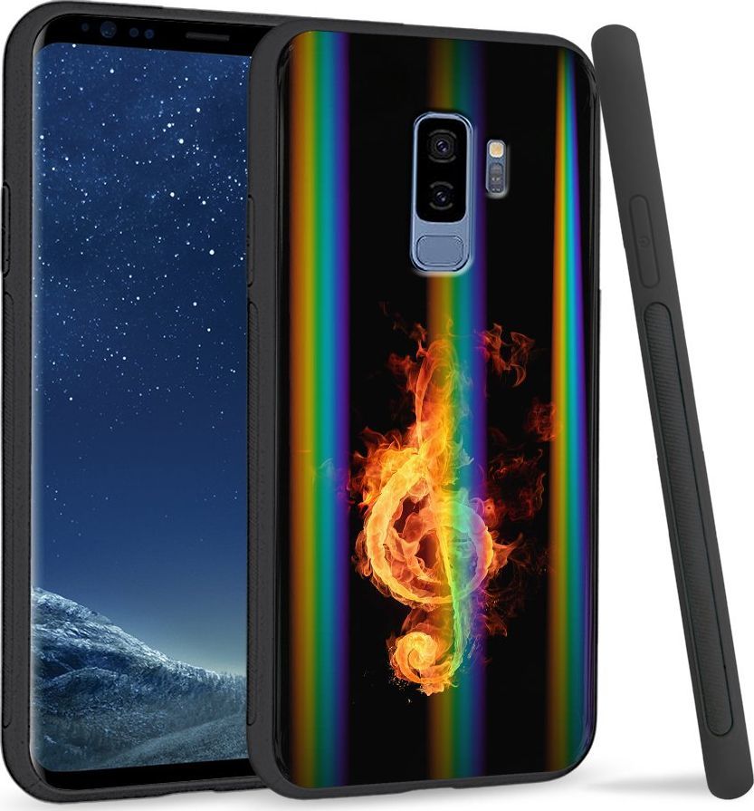 Super Fashion Etui Rainbow Series na Samsung S9 Plus Fire Clef 1