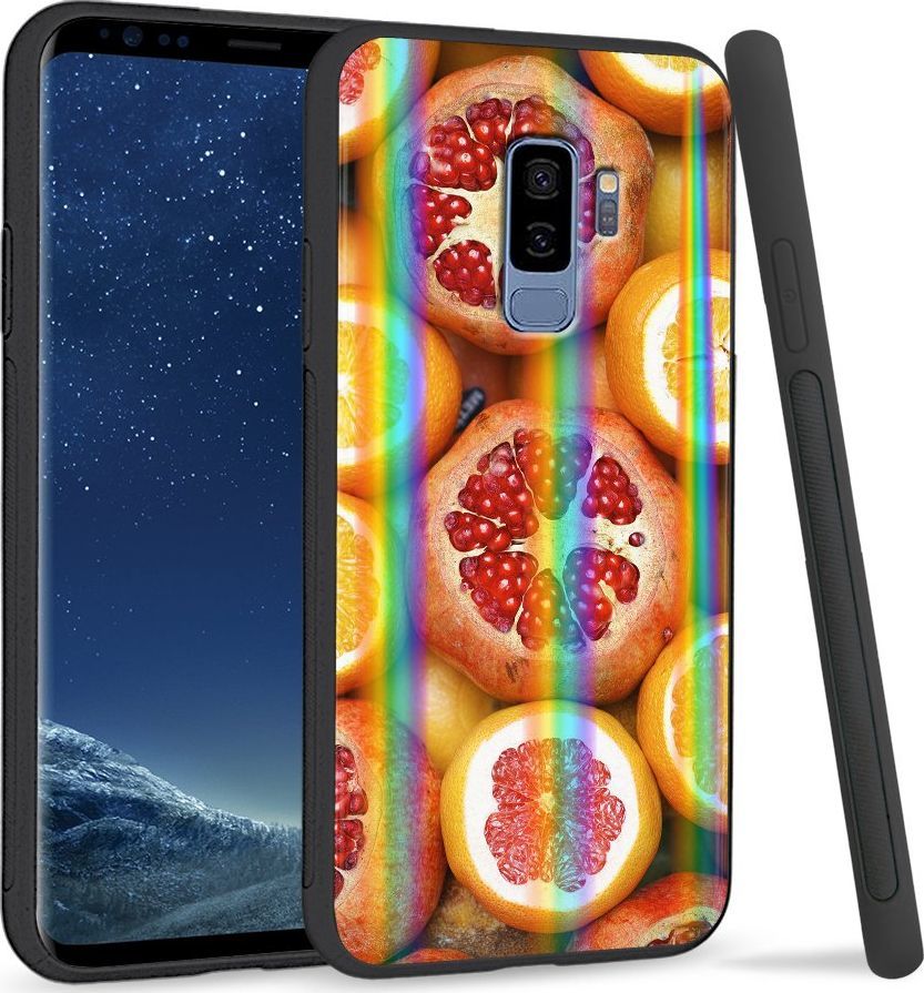 Super Fashion Etui Rainbow Series na Samsung S9 Plus Fruits 1