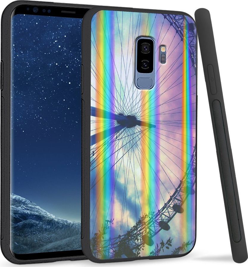 Super Fashion Etui Rainbow Series na Samsung S9 Plus Rollercoster 1